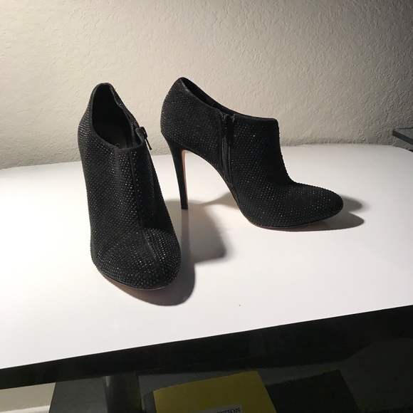 Leather embellished booties Sz 7,5 - Picture 12 of 13